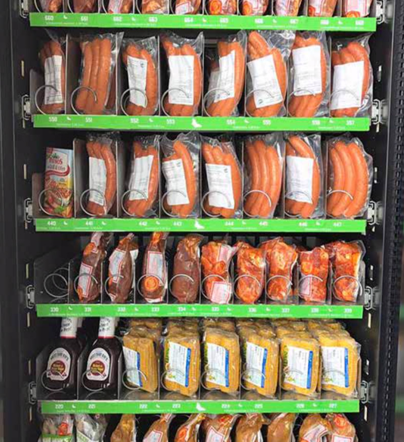 Warenautomat für Grillfleisch und Metzgerei Produkte